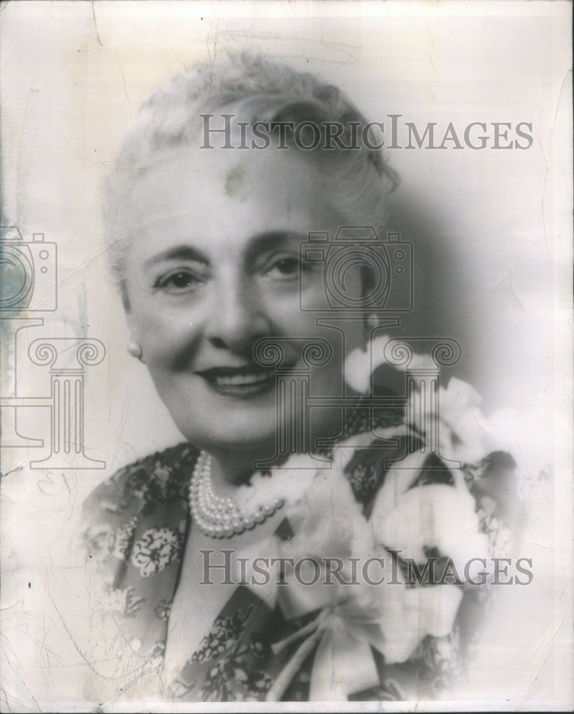 1950 Mrs. Harry H. Blum  Dean of the U.S. Fashion designers - Historic Images