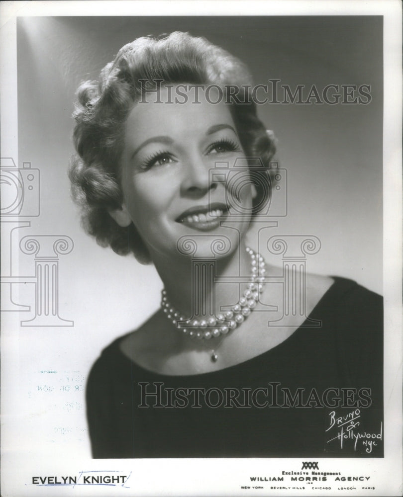 1962 Evelyn Knight American singer Little Bird Stardusters - Historic Images
