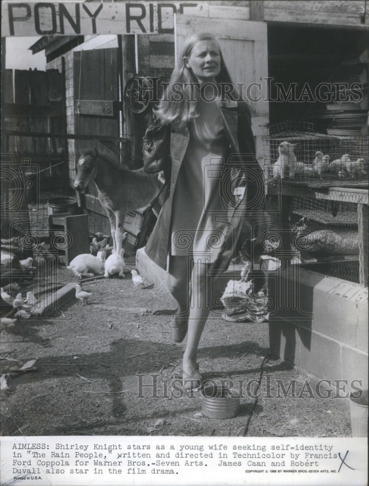 1970 Aimless Shirley Knight young  Rain People written Technicolor - Historic Images
