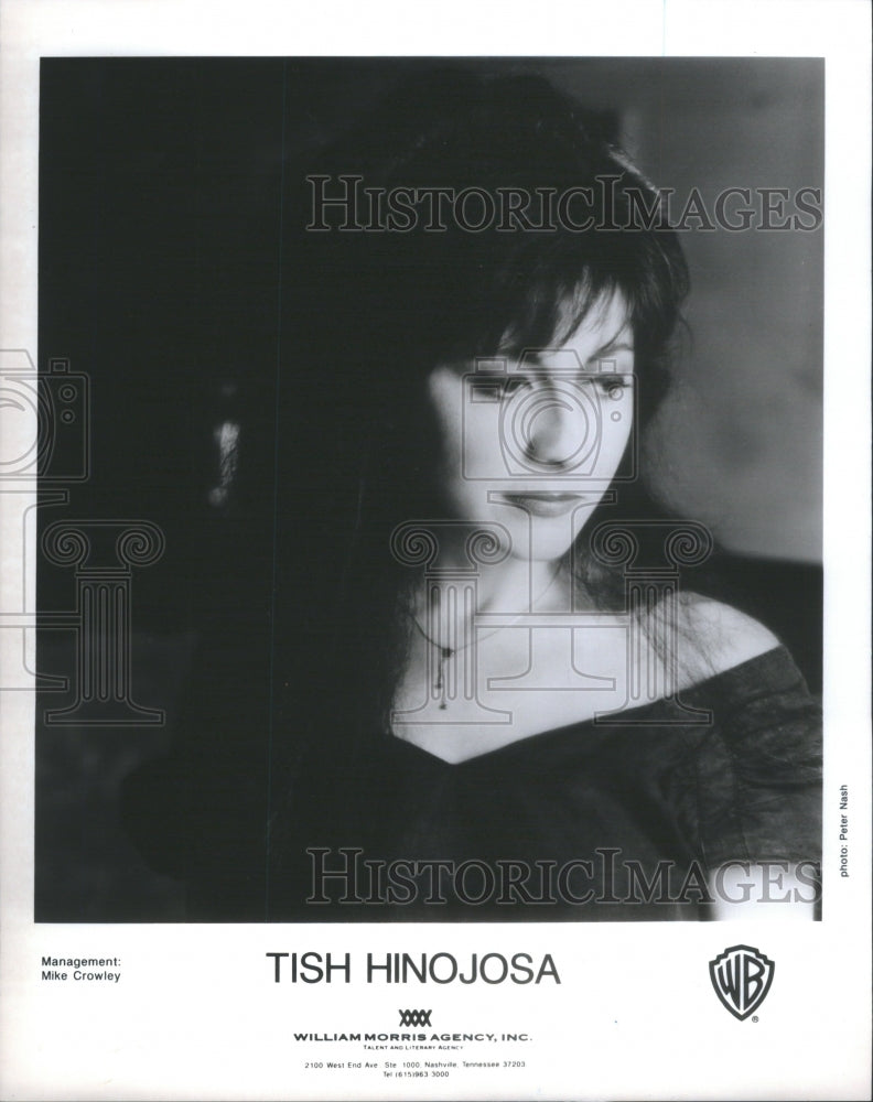 1995 Press Photo Tish Hinojosa singer-songwriter.- RSA71641 - Historic Images