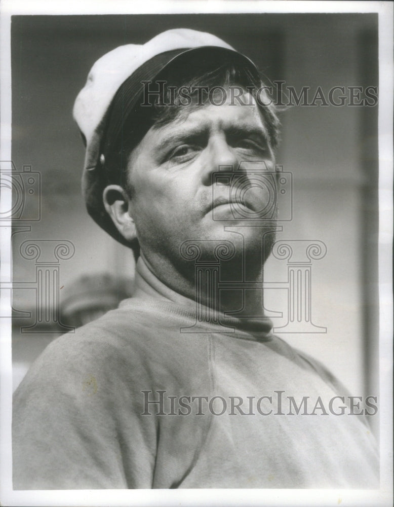 1968 Press Photo Gentle Bear Pat Hingle guest stars moonshiner Ben CBS TV - Historic Images