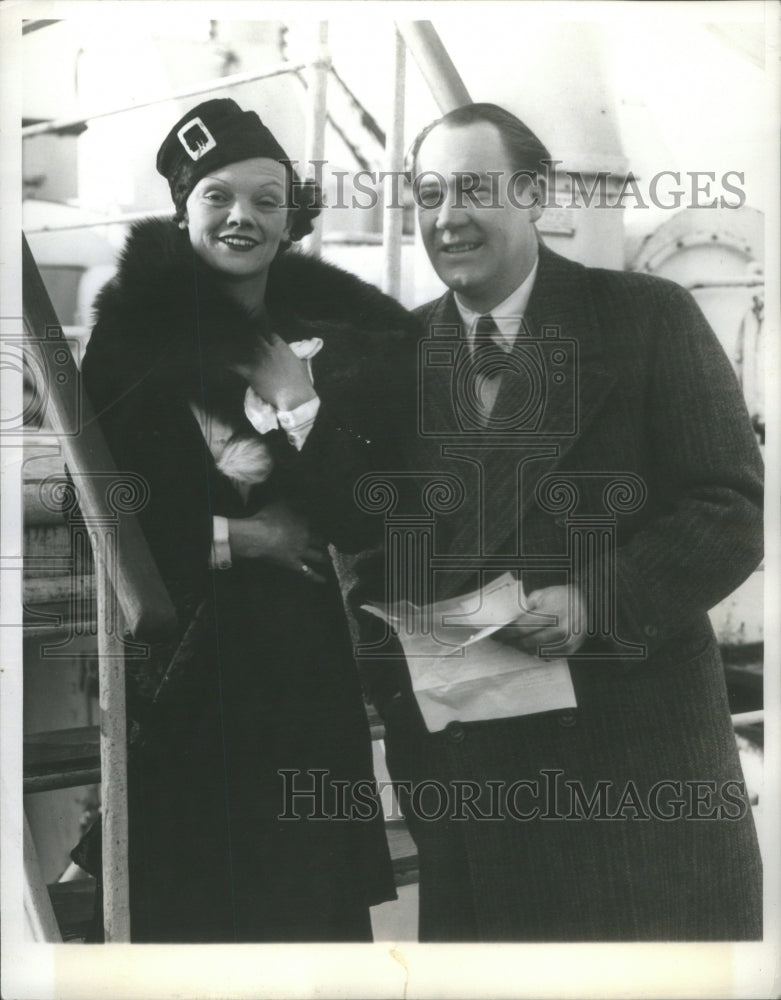 1934 Ian Hunter British Character Actor That Certain Woman - Historic Images