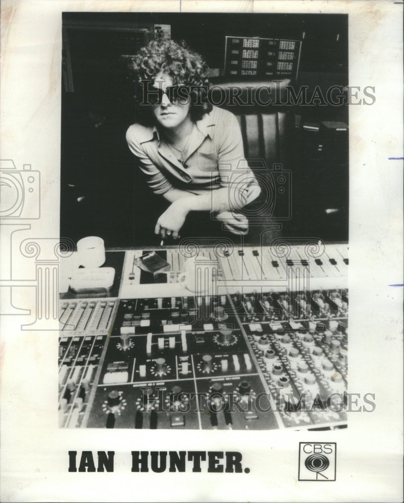 1975 Ian Hunter Patterson English Singer Songwriter-Historic Images