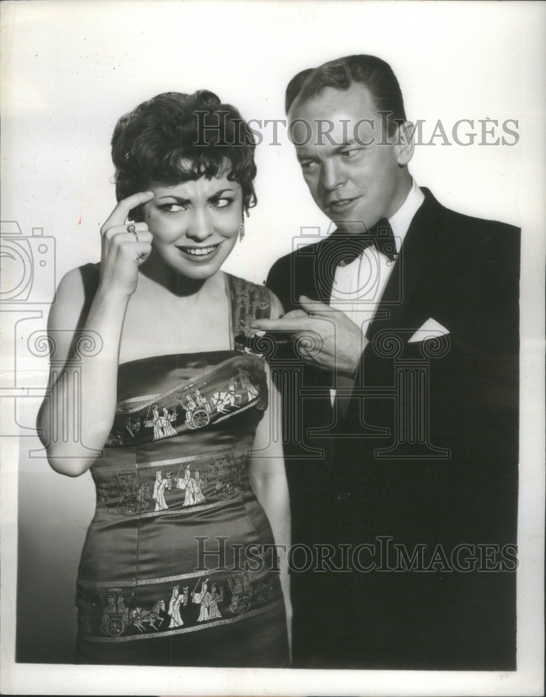 1959 Mimi Hines Phil Ford Ed Sullivan Country - Historic Images