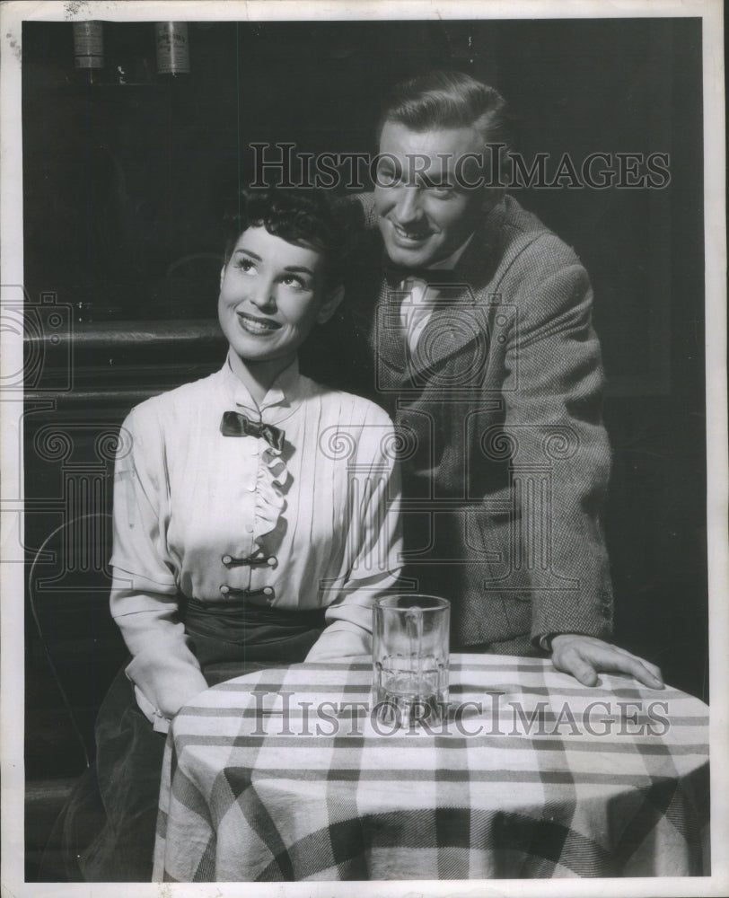 1950 Press Photo Spark gayety Leon Ear Great Northern Sybil Lamb Robert Dixon - Historic Images