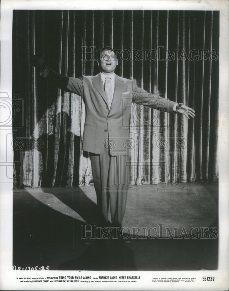 Frankie Laine Francesco Paolo American singer songwriter marathon-Historic Images