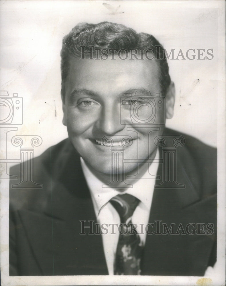 1955 Press Photo The Frankie Laine Show- RSA72395 - Historic Images