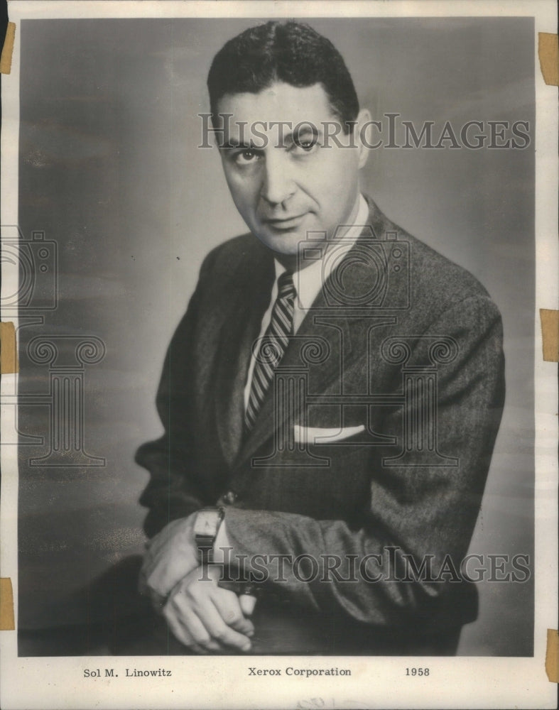 1958, Sol M. Linowitz running for governor of New York.- RSA72555 - Historic Images