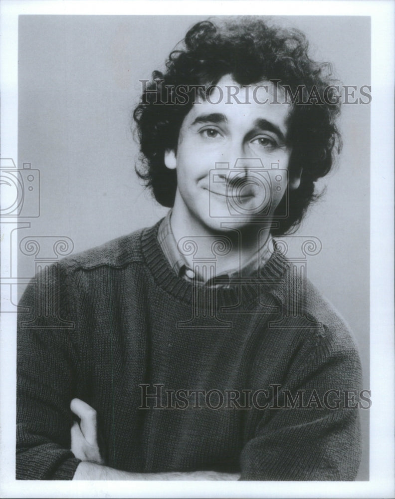 1986 Mark Linn Baker Perfect Strangers Program Health Spa Comedy - Historic Images