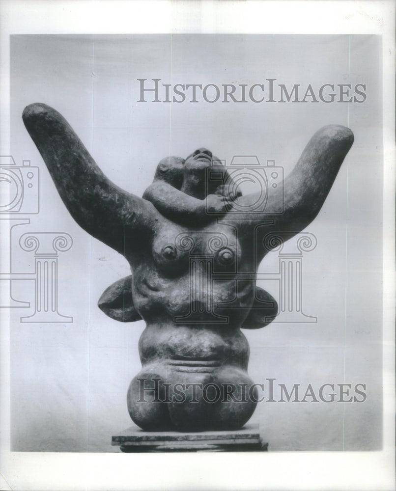 1991 Press Photo Entire Collection-Jacues Lipchitz Original Plasters-Museum- Historic Images