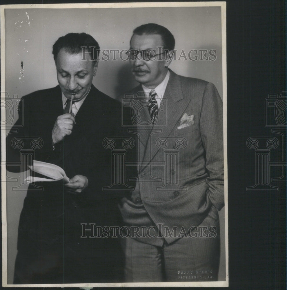 1953 Press Photo production play country England Australia Leland Hayward - Historic Images