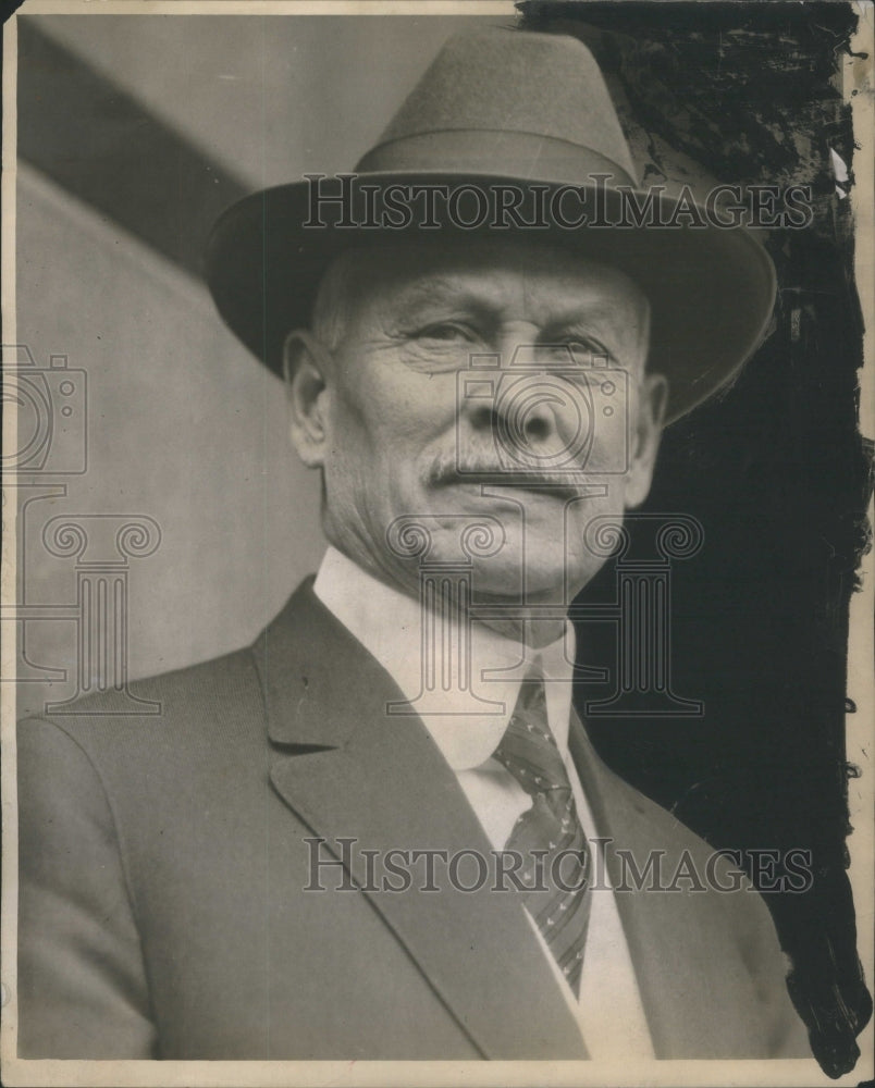 1956 Press Photo Elbert Henry Gary American lawyer judge corporate US Steel - Historic Images