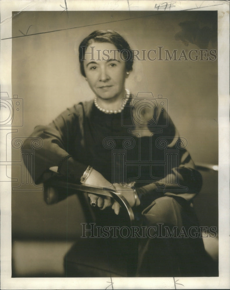 1940 Mrs Herman Kretschmer, President Nurses Alumni Association-Historic Images