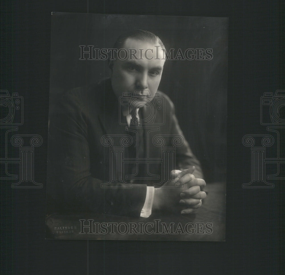 1932 Philip Kreuscher Illinois Medical Society president elect - Historic Images