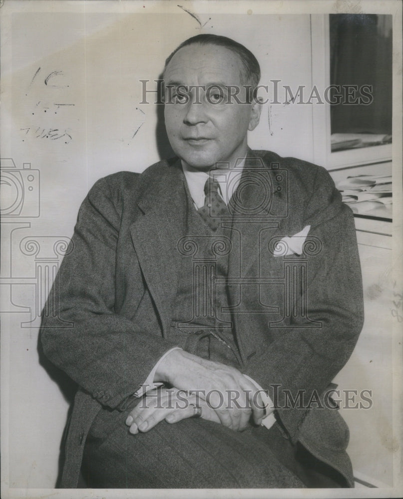 1944 Waclaw Lednicki Harvard Professor Slave Literature - Historic Images