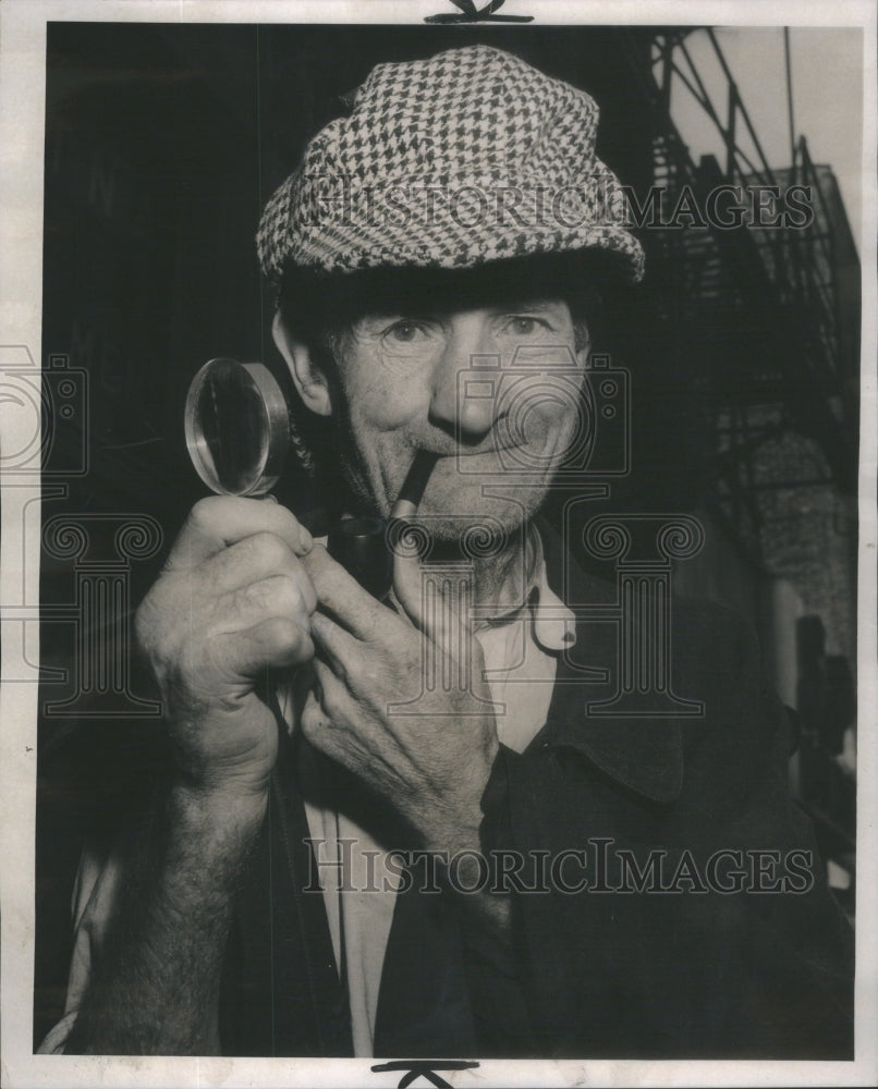 1962 John Garvey Sherlock Holes costume TB germs - Historic Images