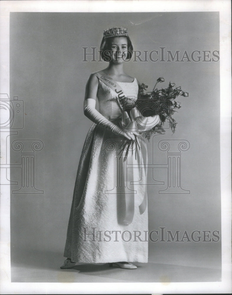 1965 Patrice Gauder Junior Miss America Beauty Queen - Historic Images