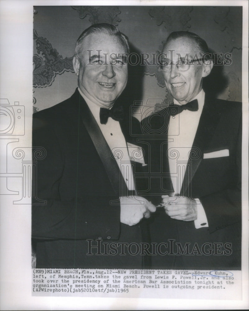 1965, Edward Kuhn American Bar Association President- RSA73817 - Historic Images