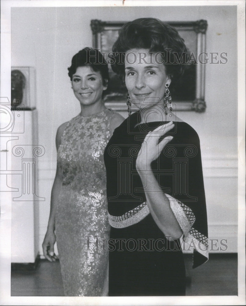 1968 Mrs. Edward A. Hurd Jr Chicago Socialite - Historic Images
