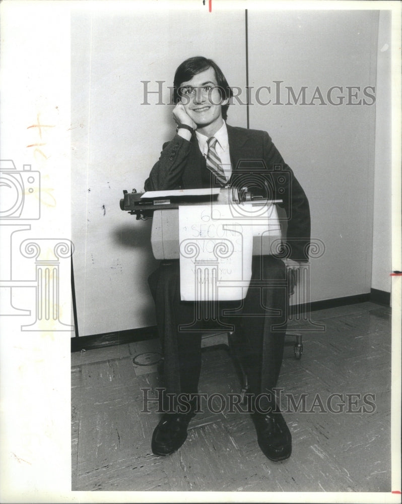 1983 Columnist Dan Hurley - Historic Images