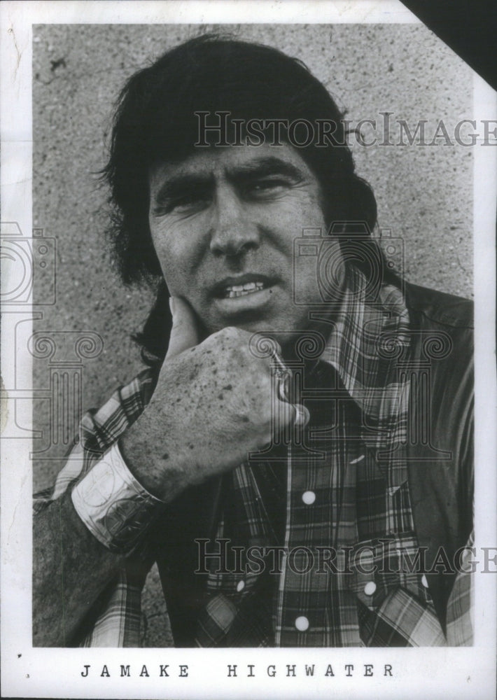 1980 Jamake Highwater United States Writer Journalist - Historic Images