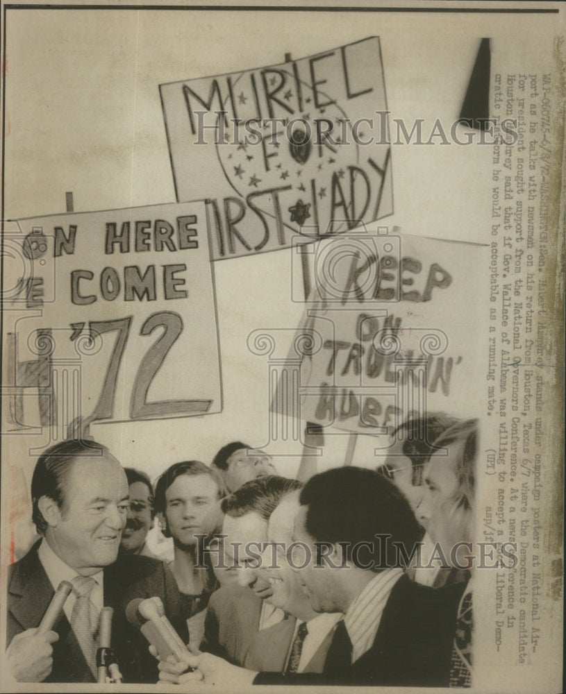 1972 Senator Hubert Humphrey Stands Campaign Posters
NationalAirport - Historic Images