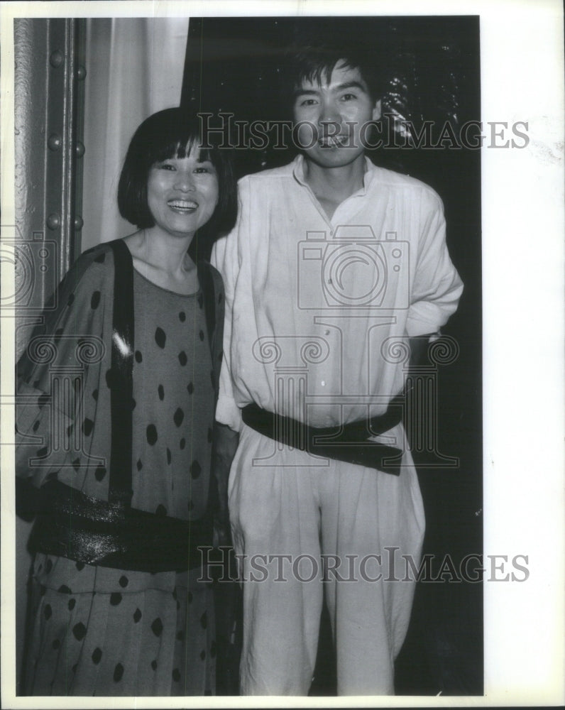 1984 Fashion Designers Kazuyoshi Hino And Malee Chompoo-Historic Images