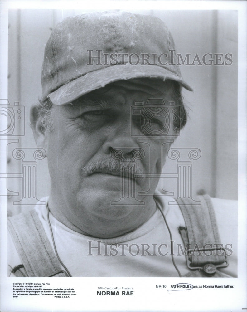 1979 Pat Hingle Stars In Norma Rae - Historic Images