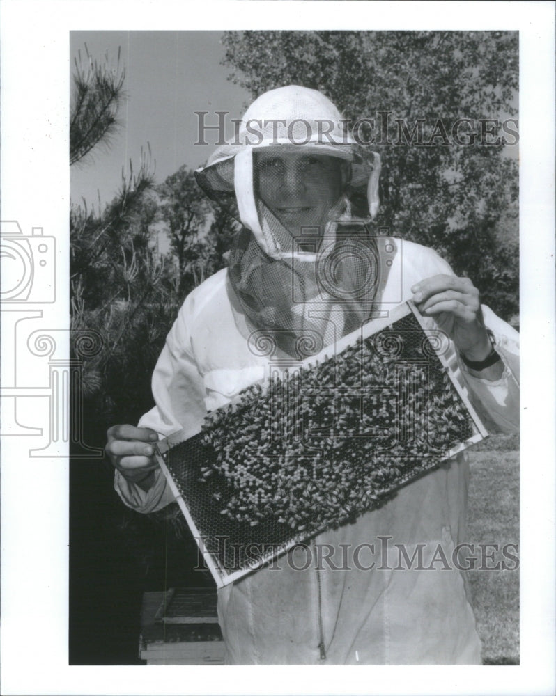 1994 Leroy Himebauch FBI Agent Beekeeper President NIBA - Historic Images