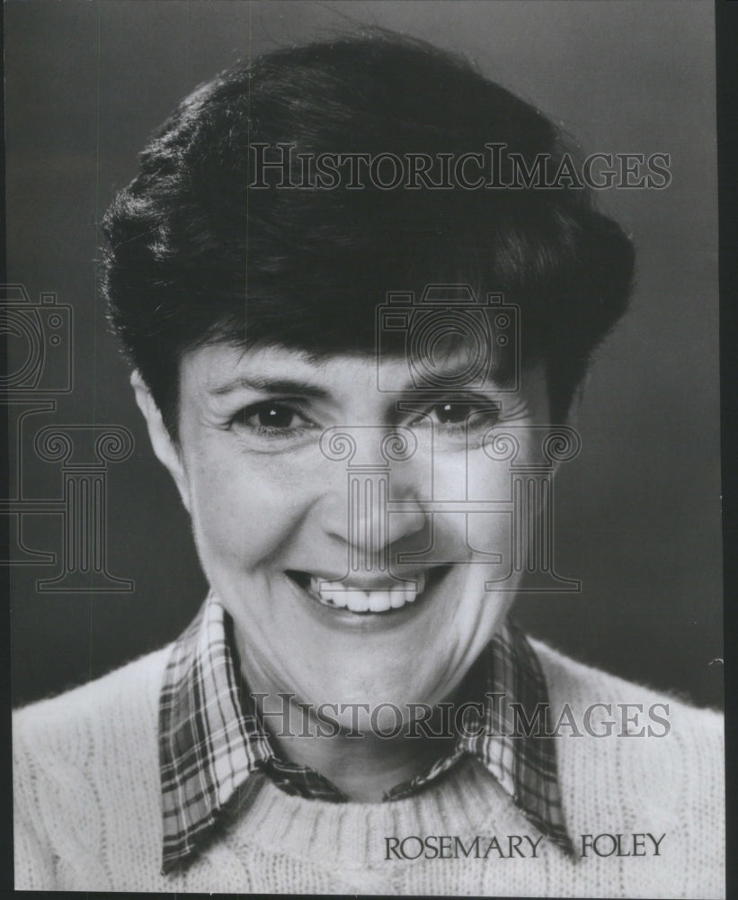 Press Photo Rosemary Foley, Playwright- RSA74409 - Historic Images