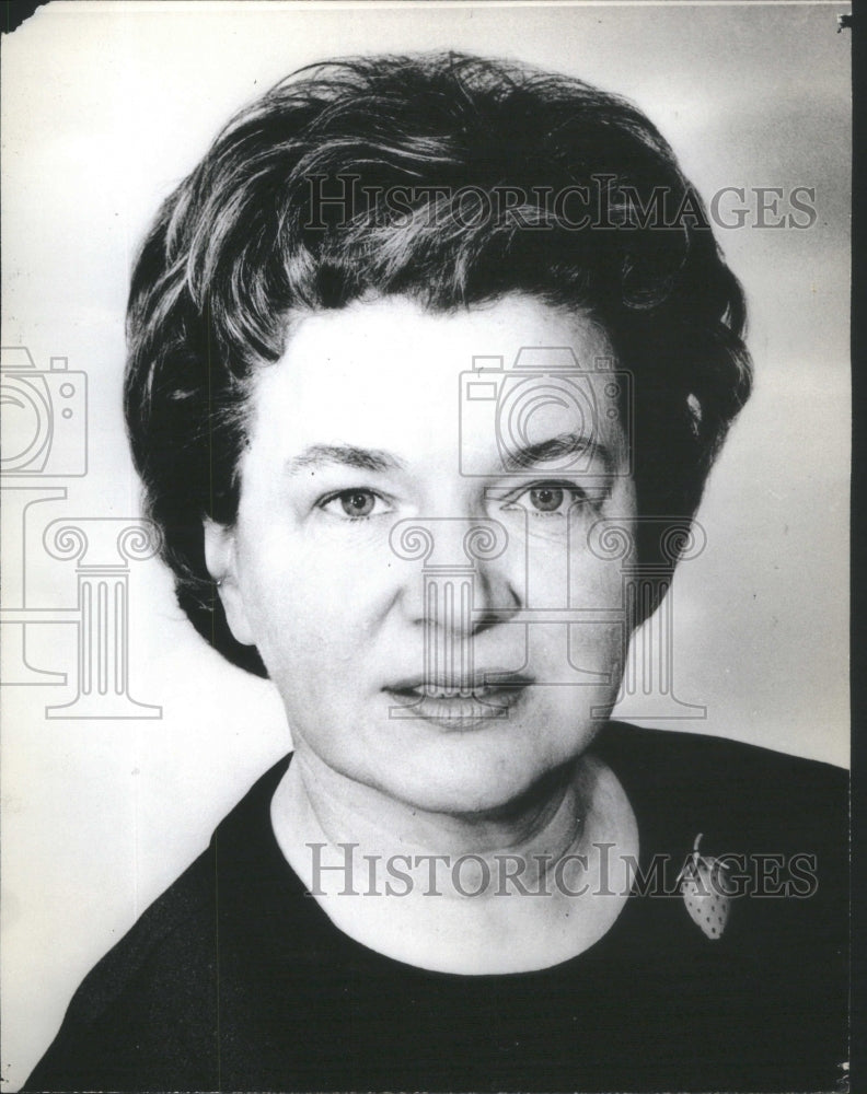 1971 Press Photo Helen Fleming, Author - Historic Images