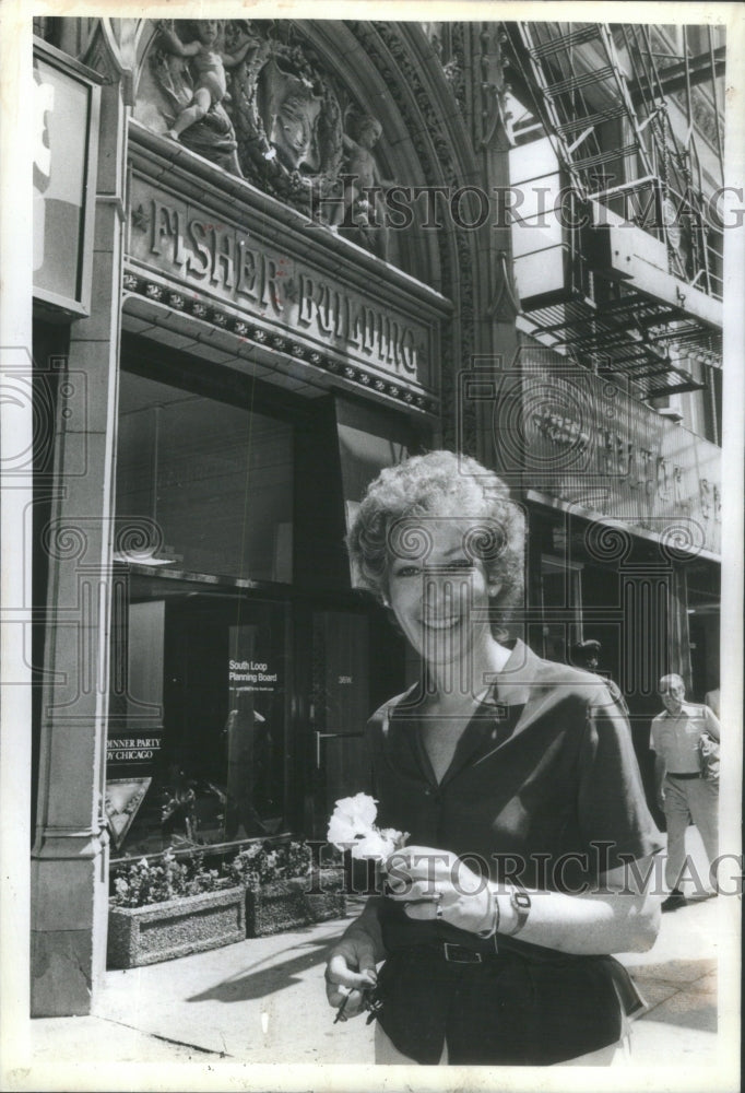 1981 Bette Cerf Hill, President and Executive Director South Loop - Historic Images