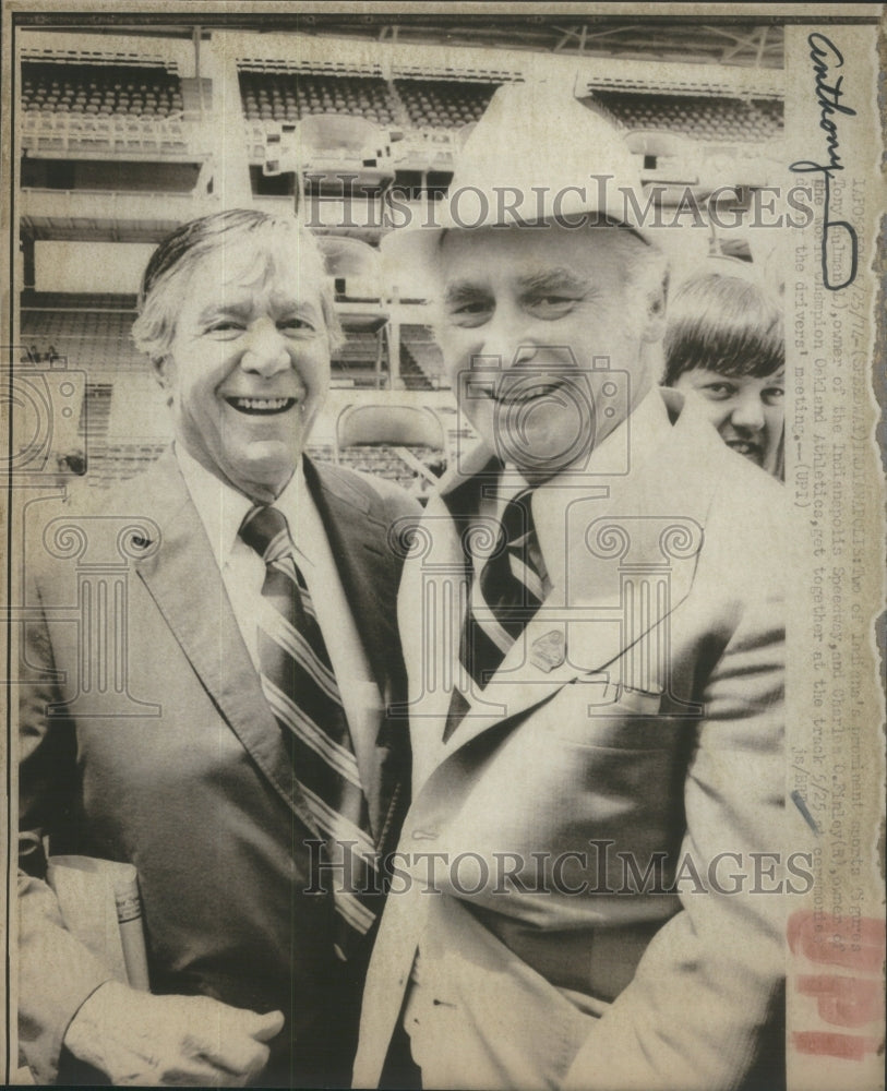 1974 Tony Hulman Indianapolis Speedway Owner - Historic Images