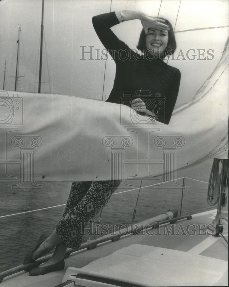1966 Press Photo Mrs James Hines Robert Lamphere Juvenile association - Historic Images