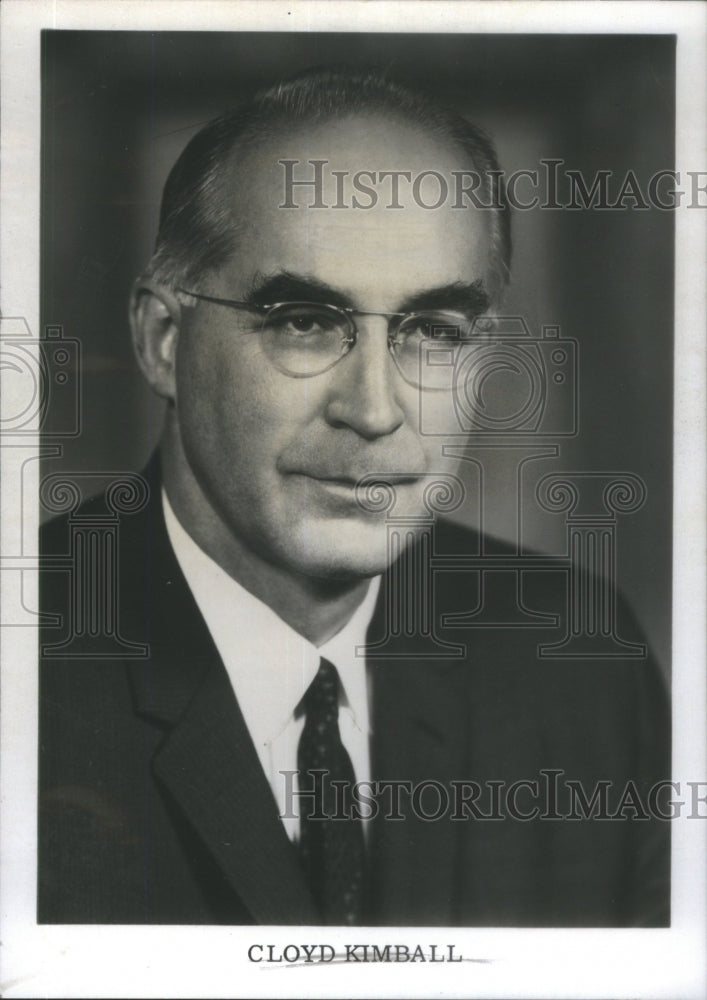 1968 Press Photo Cloyd Kimball Greyhound Corporation- RSA74985- Historic Images