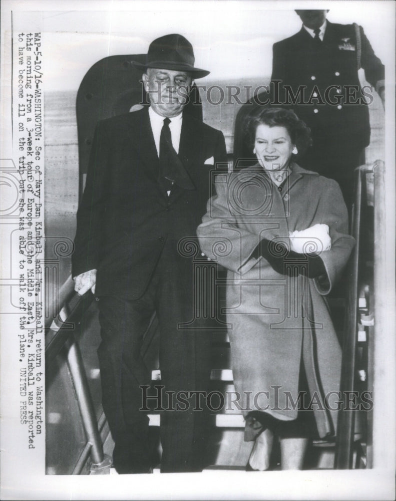 1962 Dan Able Kimball Secretary Navy-Historic Images