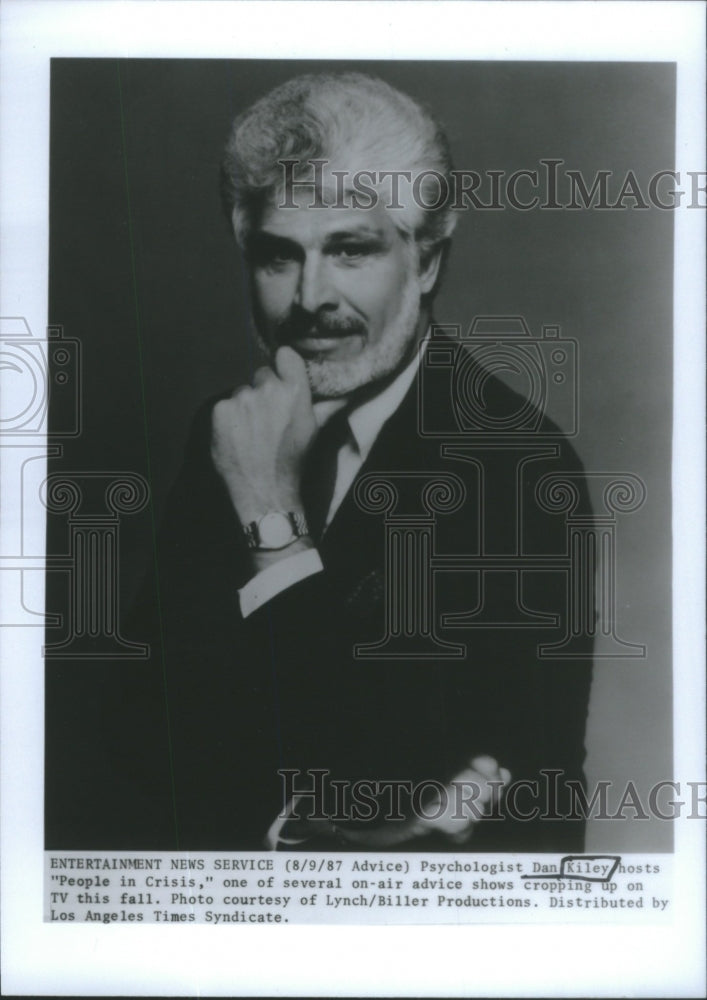 1987 Dan Kiley American Psychologist &amp; Author - Historic Images