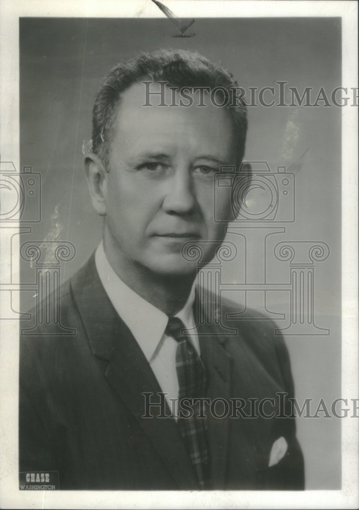 1963 Press Photo James Lake Director Automotive safety Foundation Washington - Historic Images