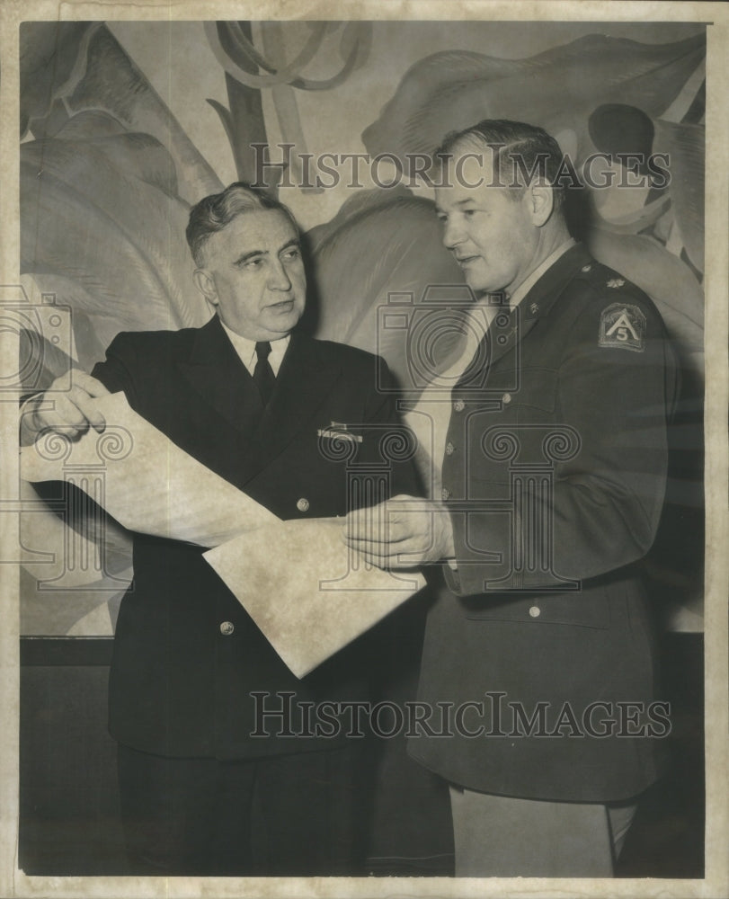 1957 Chaplain Philip Lipis chairman Convention Chaplain Edward Army-Historic Images