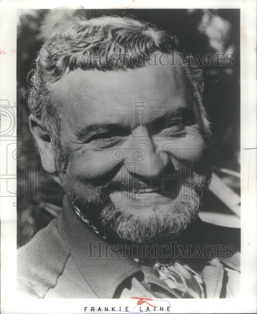 1977 Frankie Laine Francesco Paolo LoVecchio - Historic Images