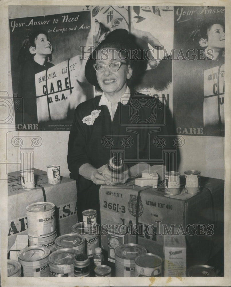 1949 Press Photo  Mrs. Morris Fishbein of Chicago, IL - Historic Images