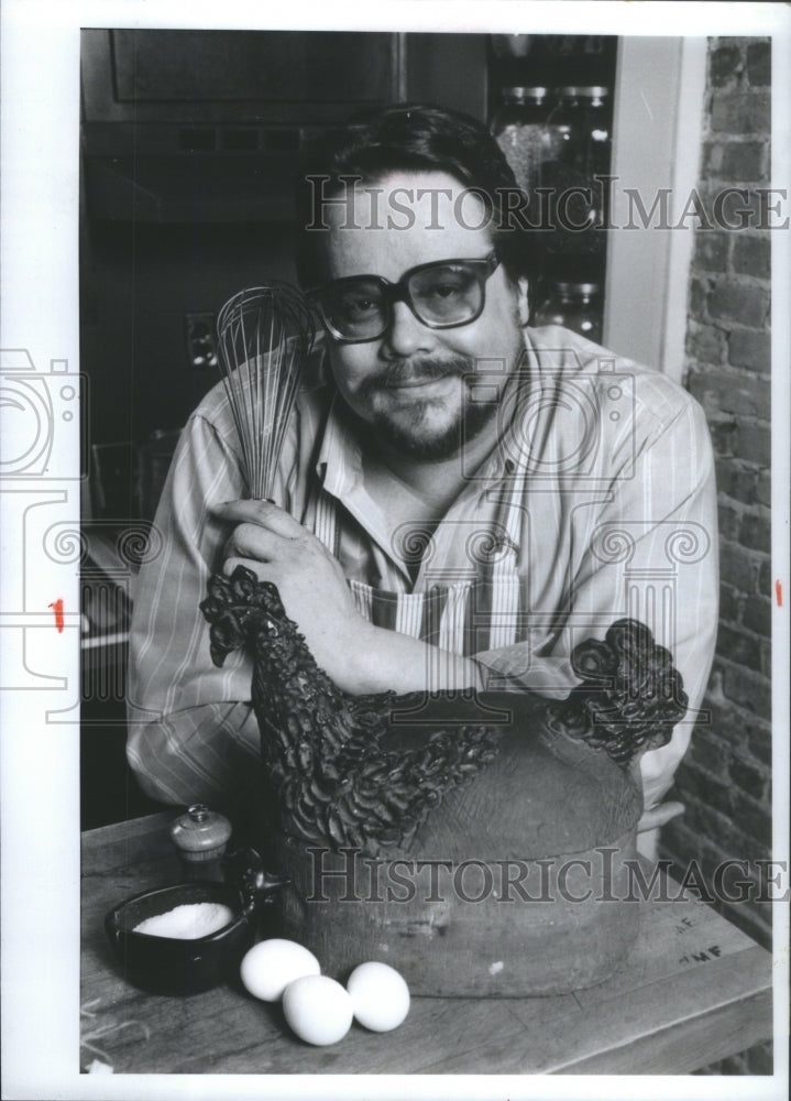 1999 Cookbook Author Jim Fobel - Historic Images