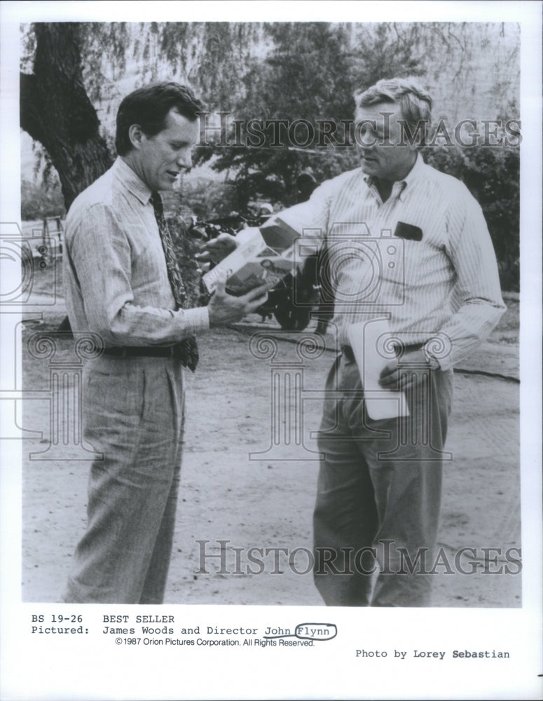 1987 Actor James Woods &amp; Director John Flynn - Historic Images