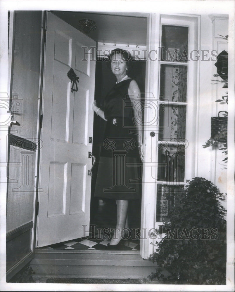 1961 Press Photo Mrs Kendall Lingle Wool Creation League- RSA76563 - Historic Images