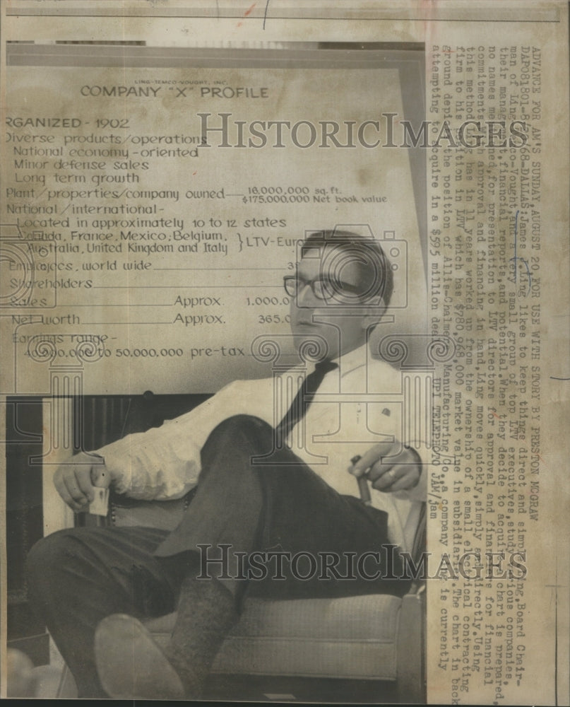 1968 James J. Ling - Historic Images