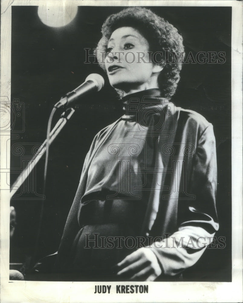 1980 Judy Krestons After all Singer - Historic Images