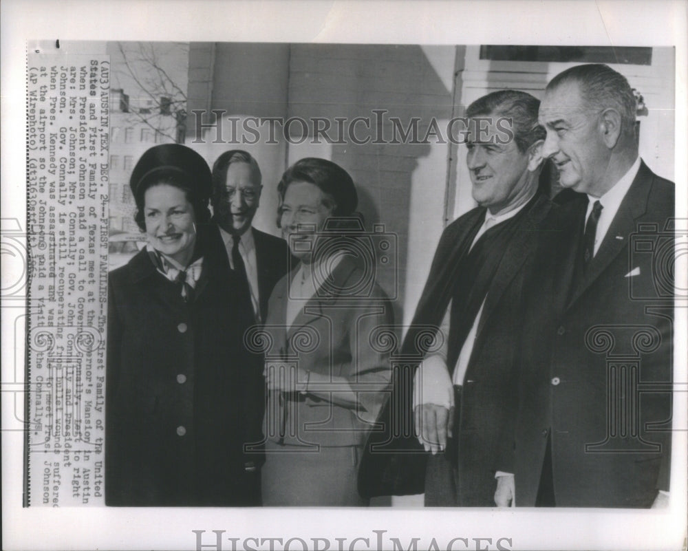 1961 Family US Deserving Tease president Johnson - Historic Images
