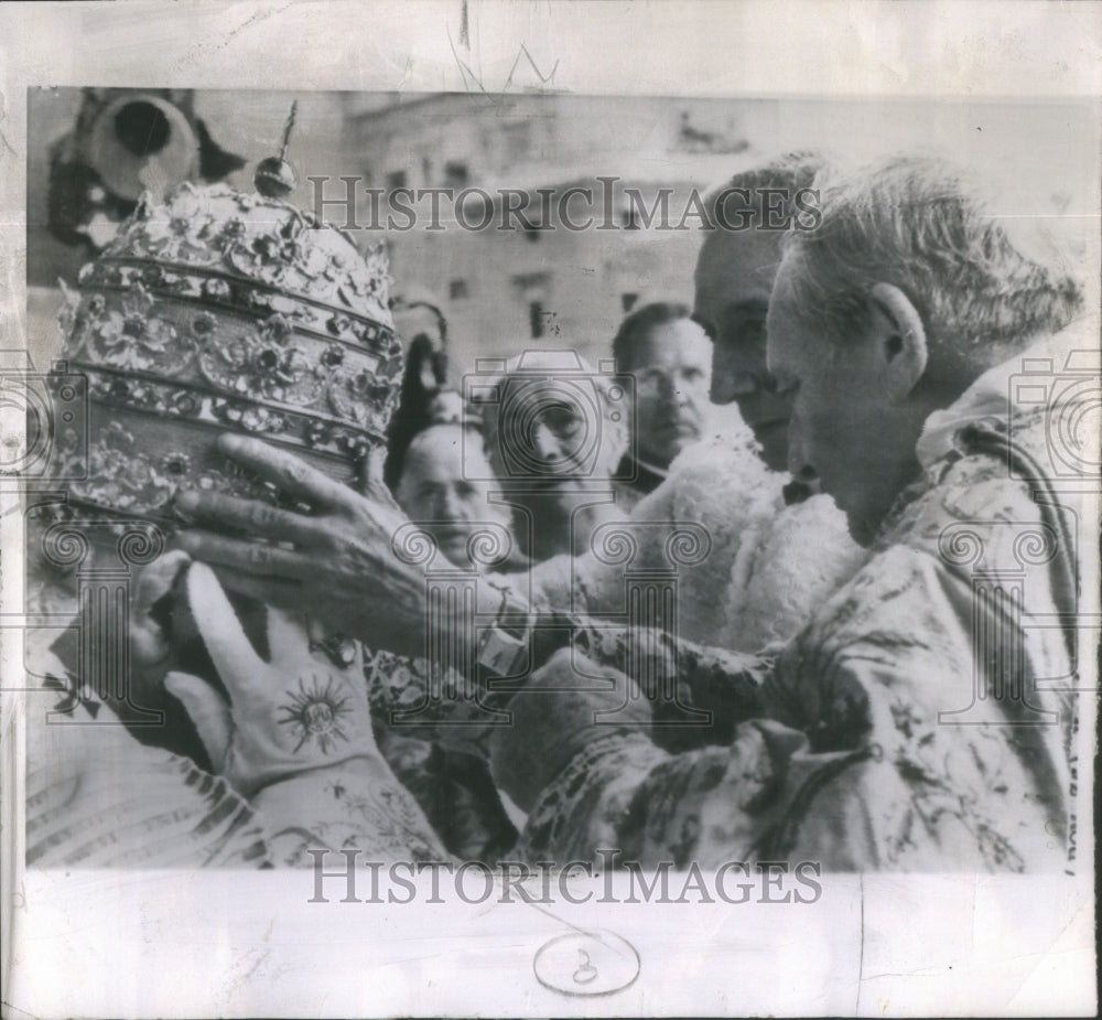 1958 MsgrEnrico DanteVatican Ceremonial Pope John XXIII Basilica - Historic Images