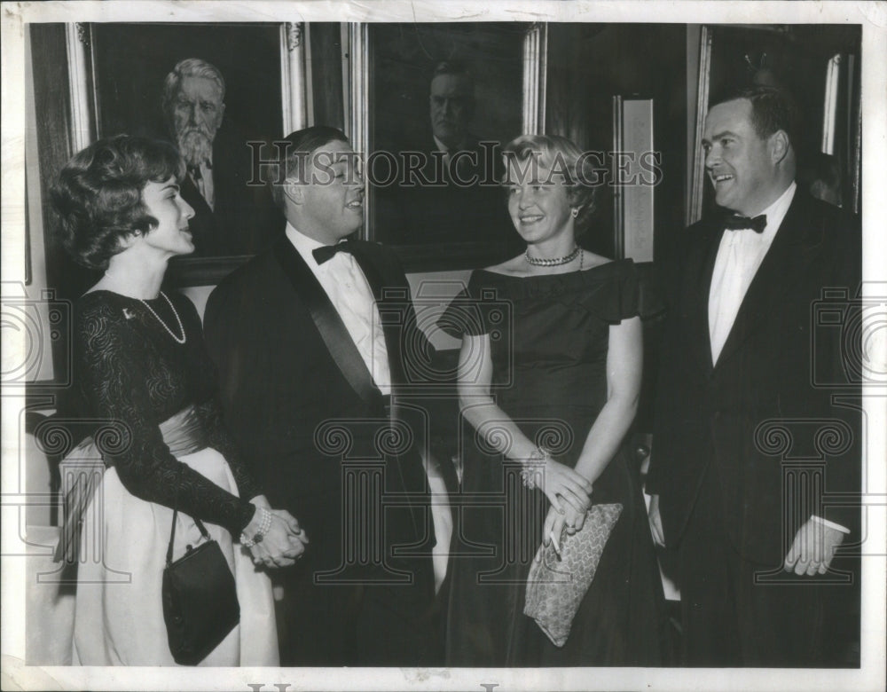 1960, Mr. &amp; Mrs. Charles Brashears &amp; Mr. &amp; Mrs. John Hobart - Historic Images