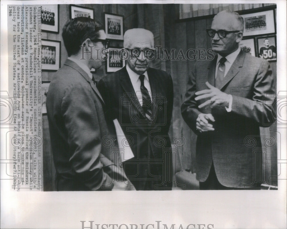 1966, Barry Goldwater Speaks At Impact Symposium- RSA77507 - Historic Images